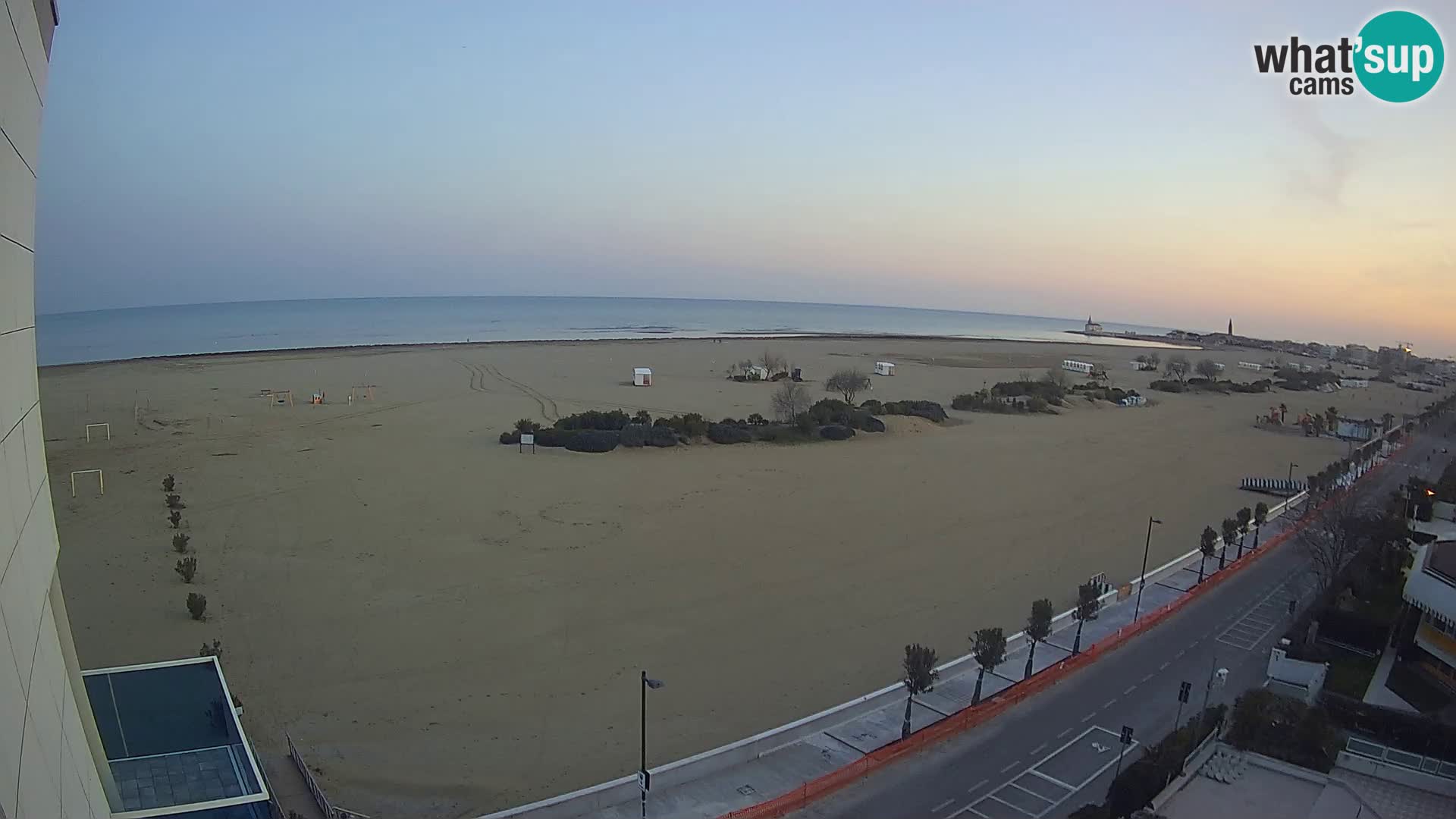 Hotel Panoramic u živo Caorle plaža Levante web kamera – Italija