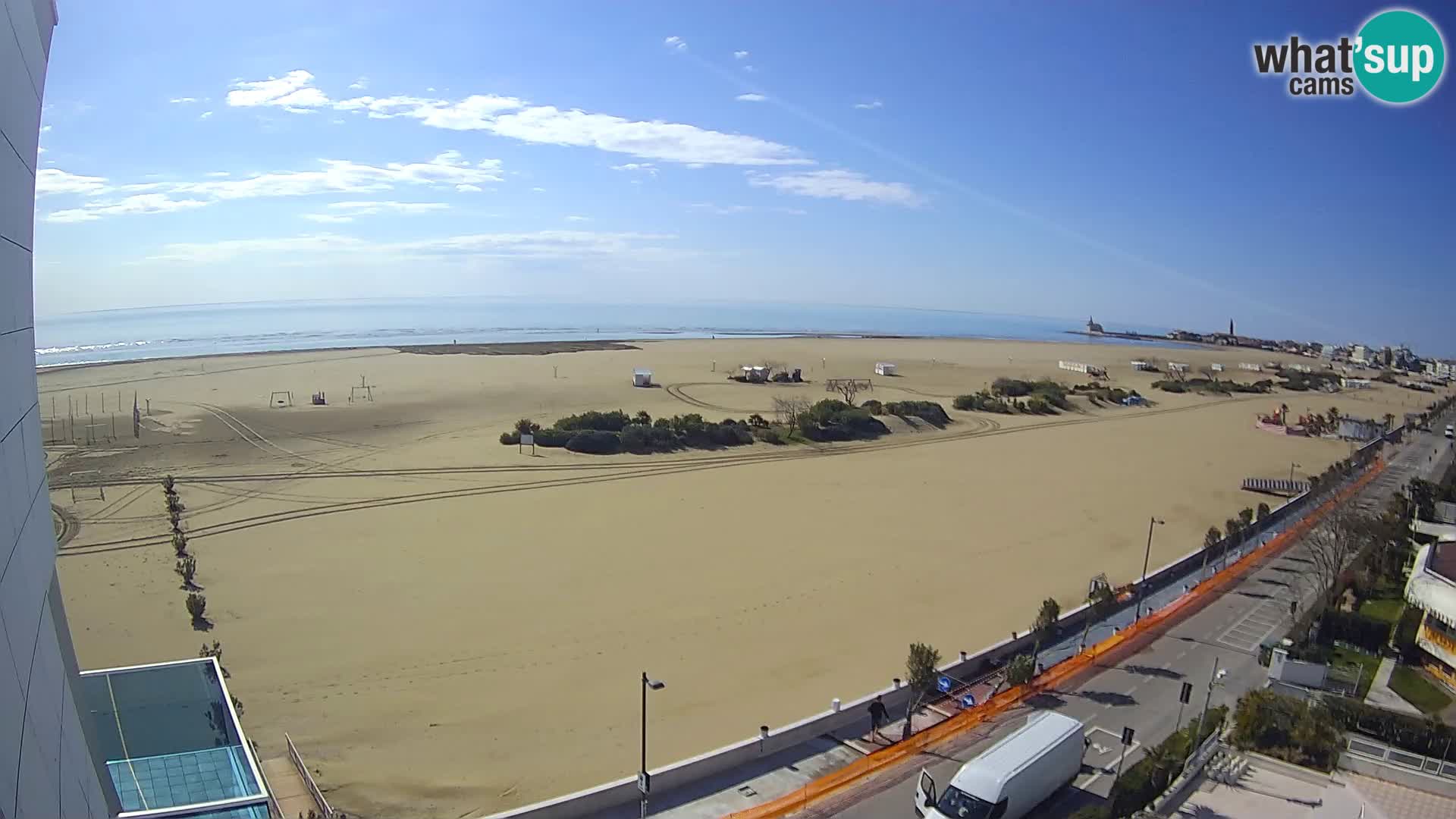 Hotel Panoramic en vivo Caorle playa Levante webcam – Italia