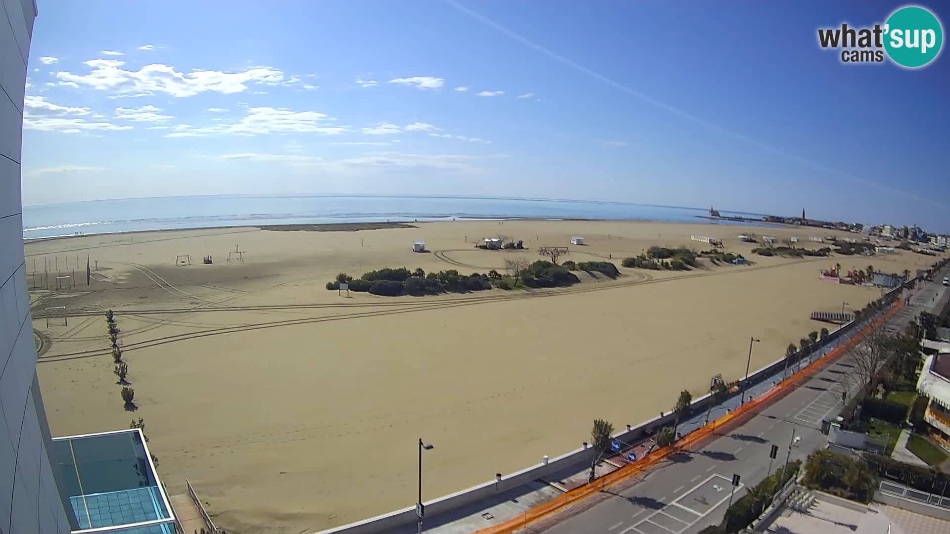 Hotel Panoramic en vivo Caorle playa Levante webcam – Italia
