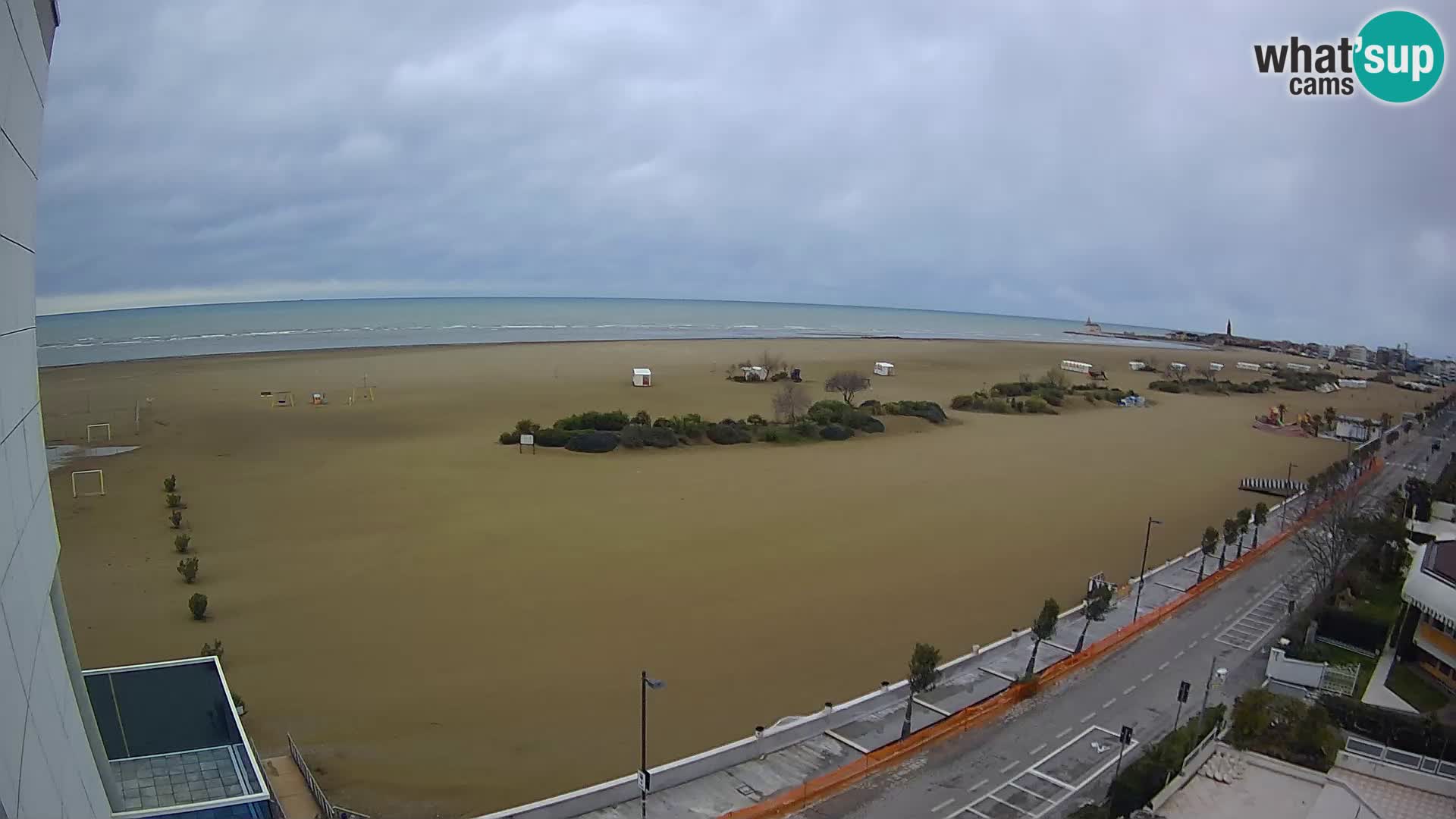 Hotel Panoramic u živo Caorle plaža Levante web kamera – Italija