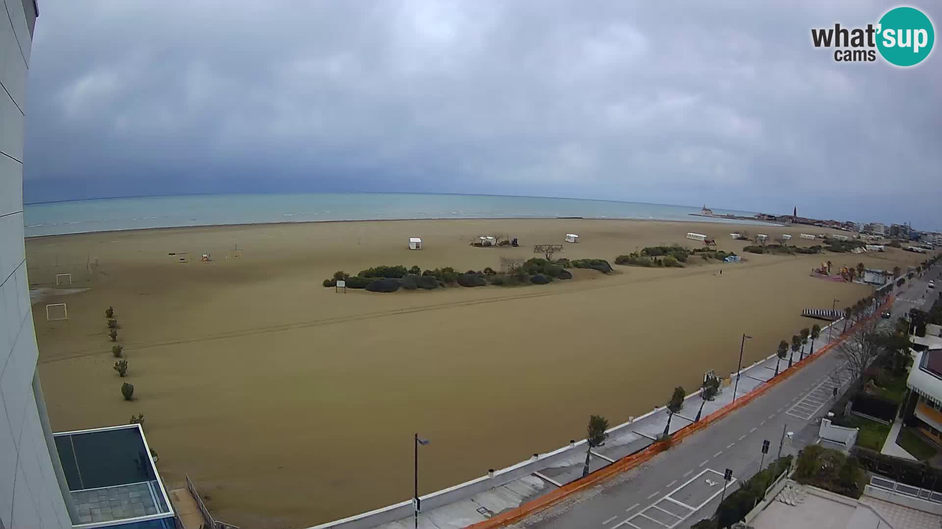 Hotel Panoramic u živo Caorle plaža Levante web kamera – Italija