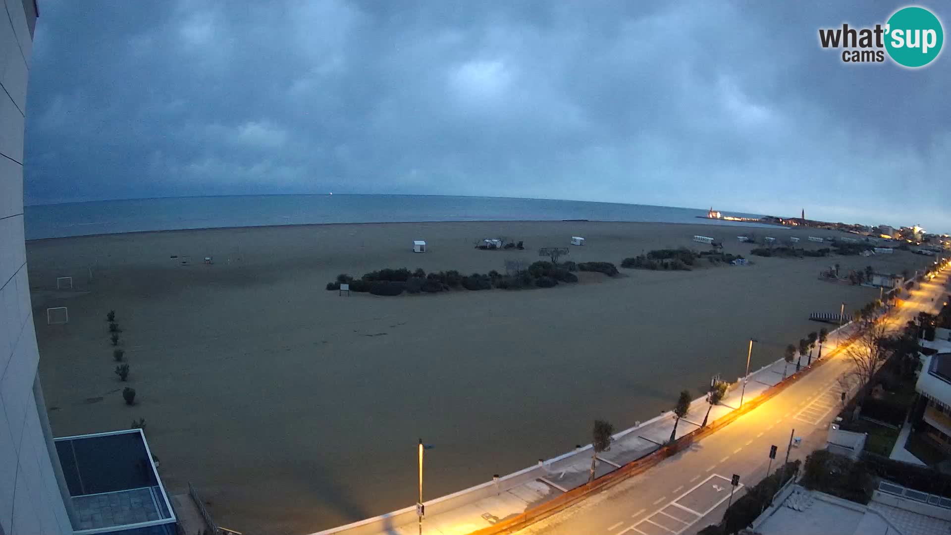 Hotel Panoramic u živo Caorle plaža Levante web kamera – Italija