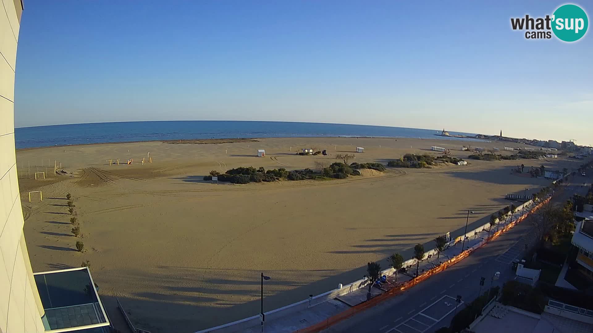 Hotel Panoramic u živo Caorle plaža Levante web kamera – Italija