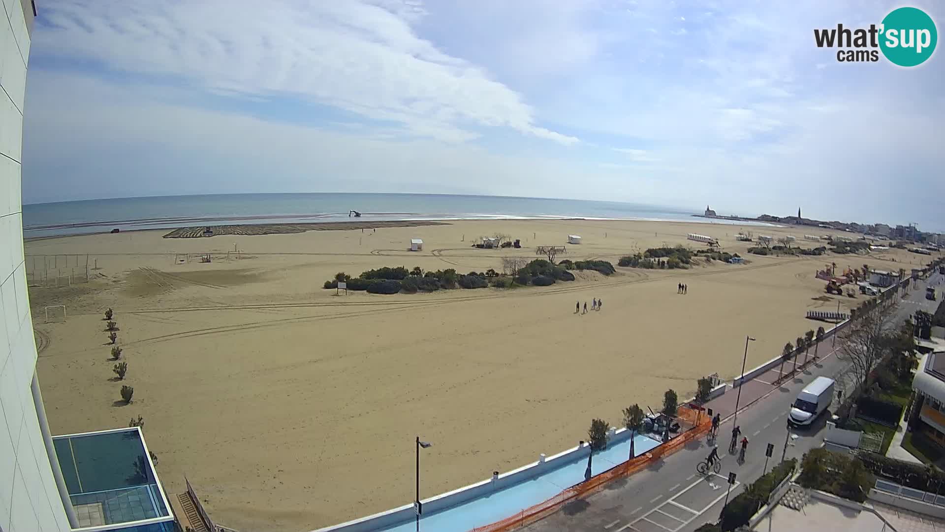 Hotel Panoramic en vivo Caorle playa Levante webcam – Italia