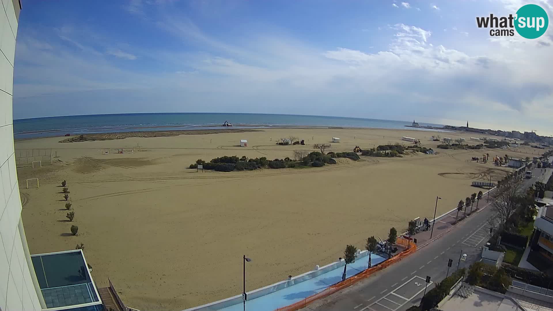 Hotel Panoramic en vivo Caorle playa Levante webcam – Italia
