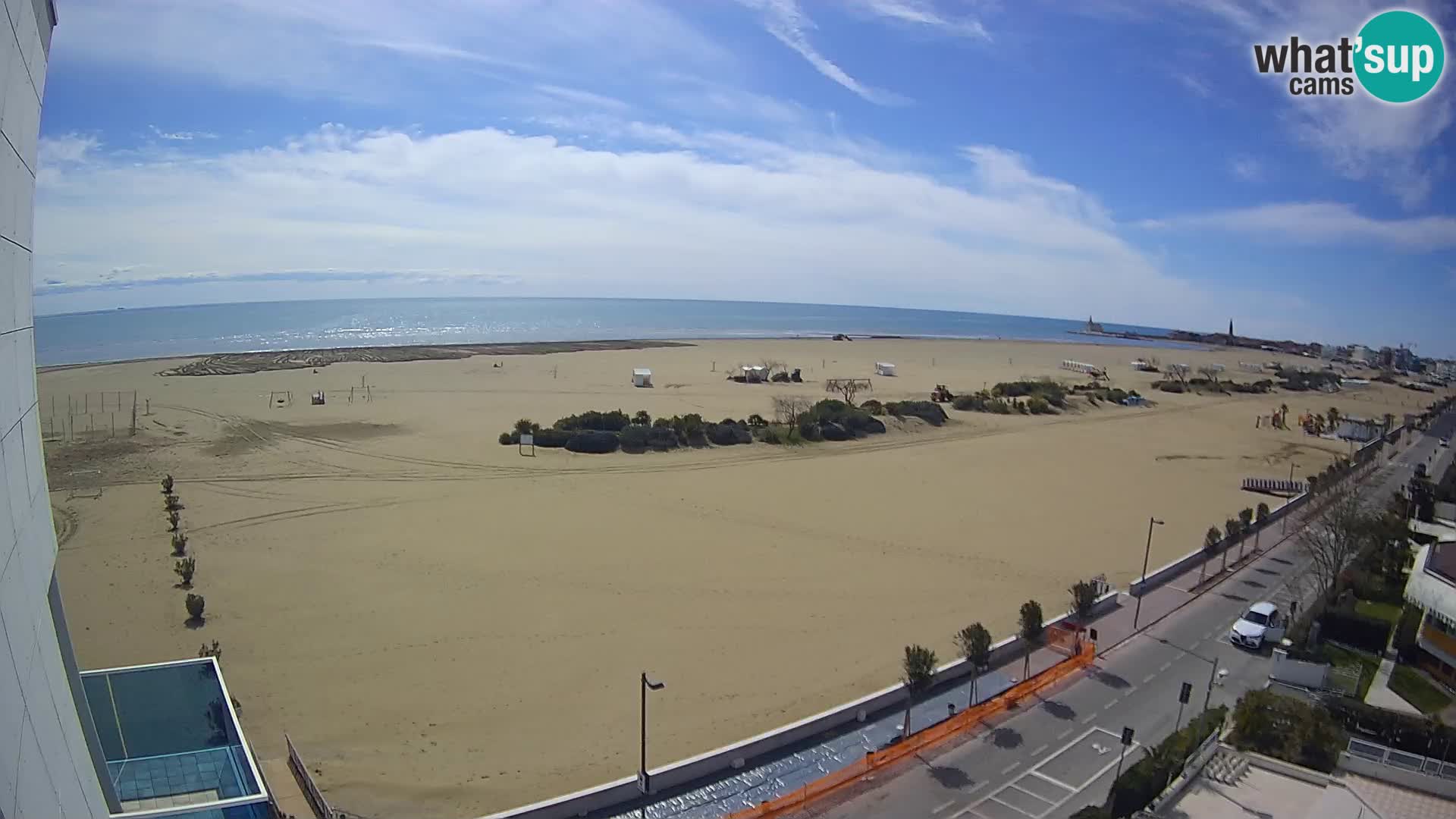 Hotel Panoramic en vivo Caorle playa Levante webcam – Italia