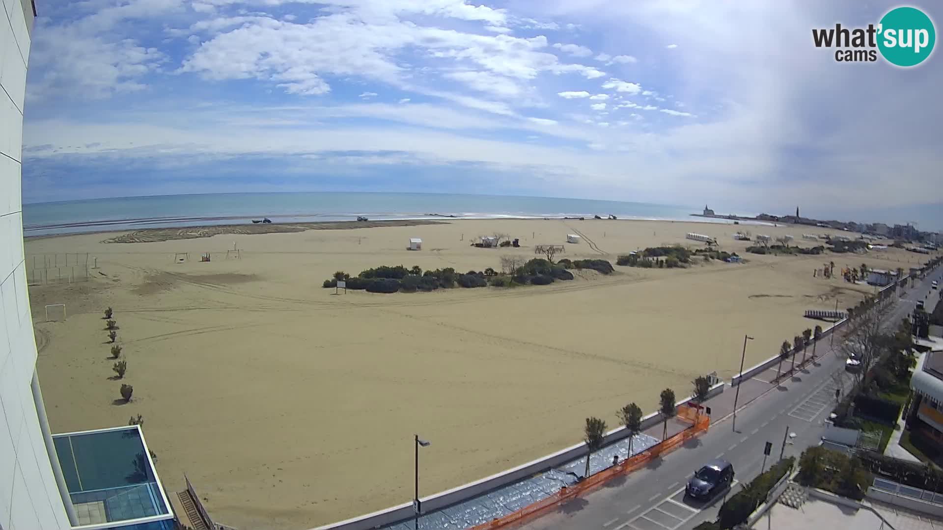 Hotel Panoramic en vivo Caorle playa Levante webcam – Italia
