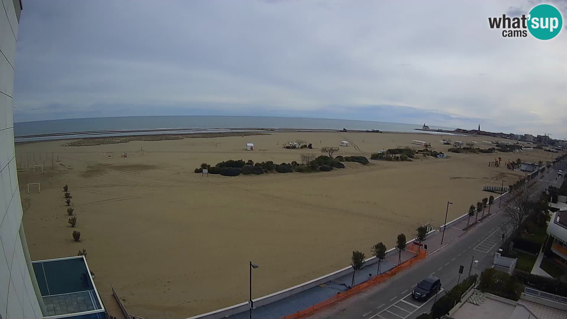 Hotel Panoramic u živo Caorle plaža Levante web kamera – Italija