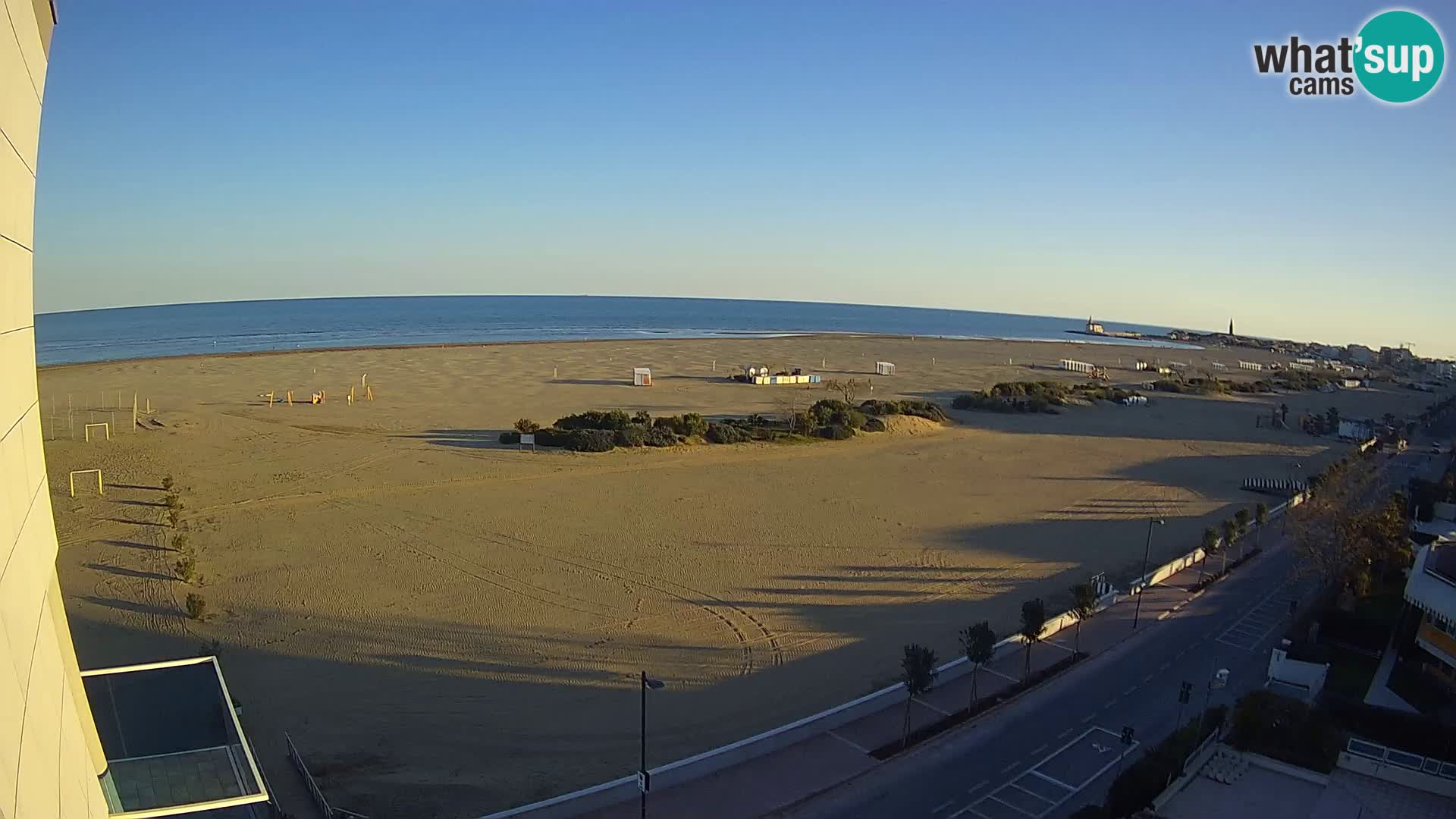 Hotel Panoramic en vivo Caorle playa Levante webcam – Italia