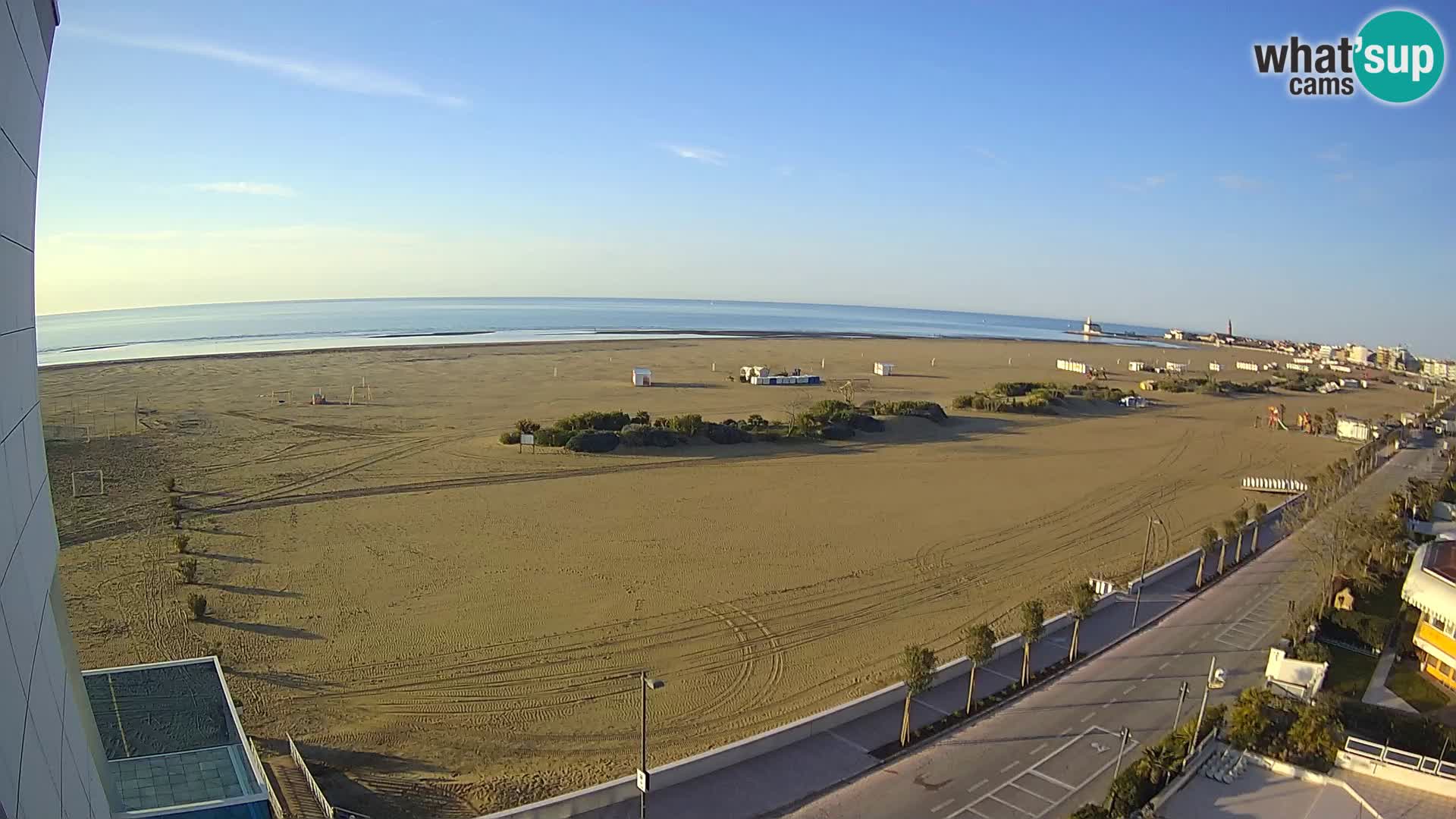 Hotel Panoramic en vivo Caorle playa Levante webcam – Italia