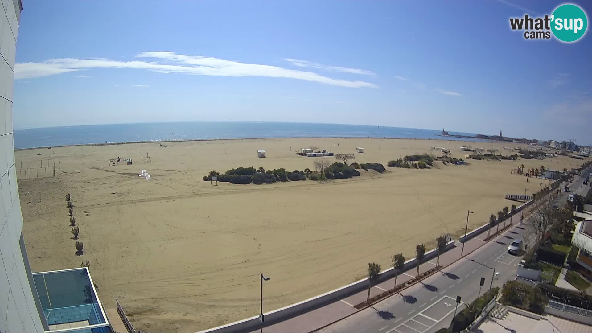 Hotel Panoramic en vivo Caorle playa Levante webcam – Italia