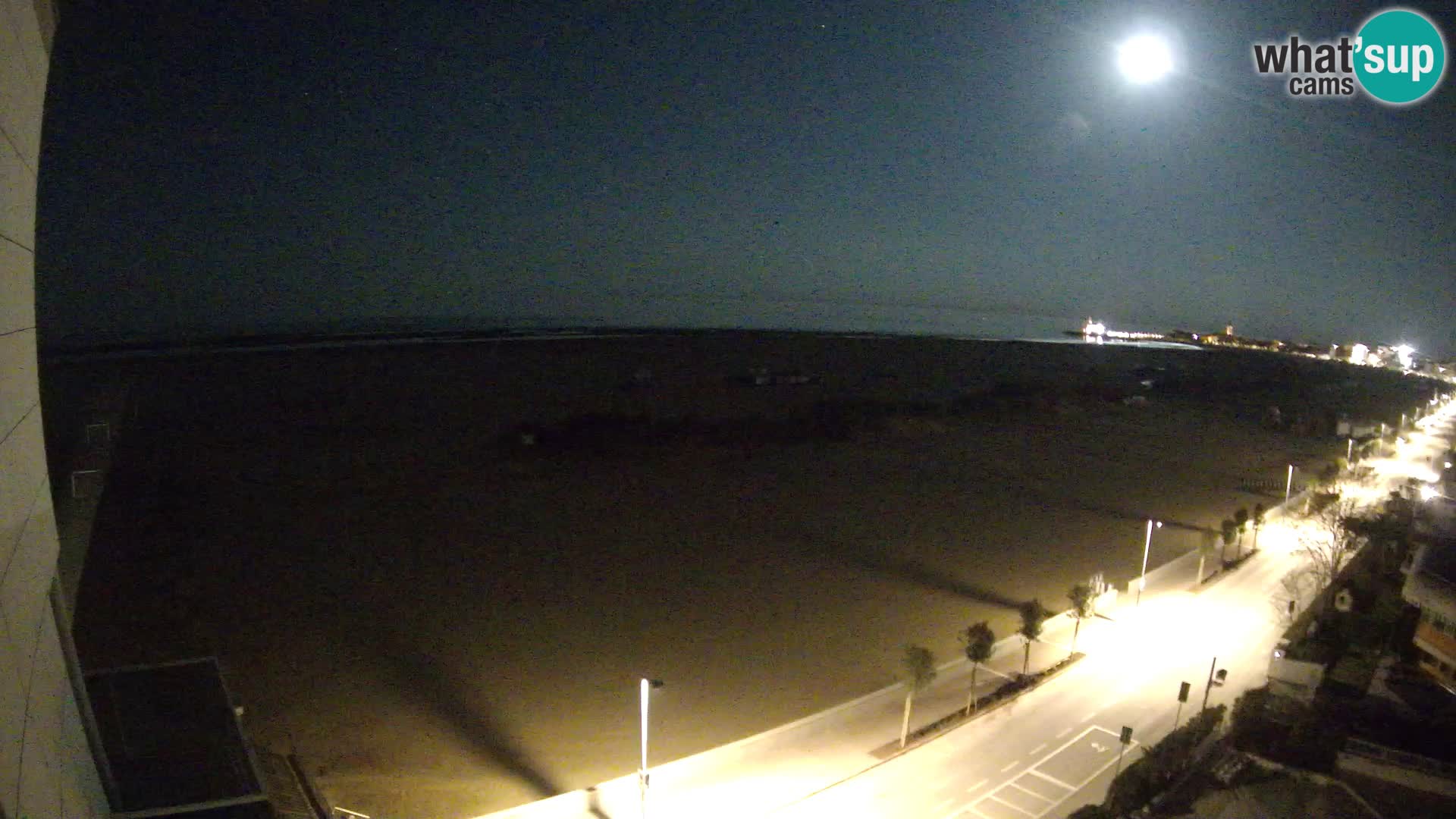 Hotel Panoramic v živo Caorle plaža Levante spletna kamera – Italija