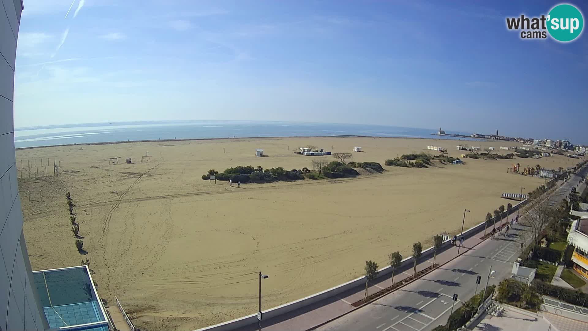 Hotel Panoramic en vivo Caorle playa Levante webcam – Italia