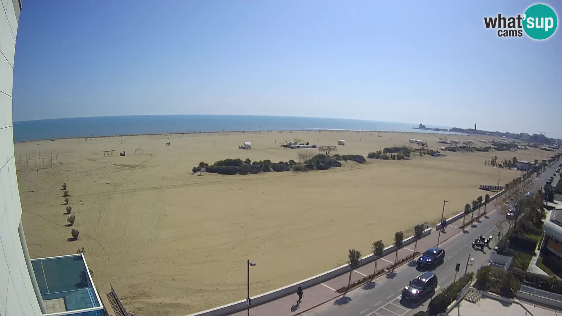 Hotel Panoramic en vivo Caorle playa Levante webcam – Italia