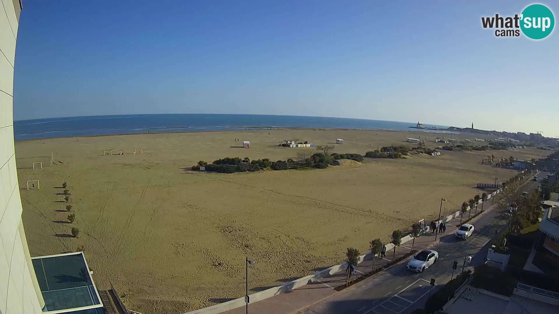 Hotel Panoramic u živo Caorle plaža Levante web kamera – Italija