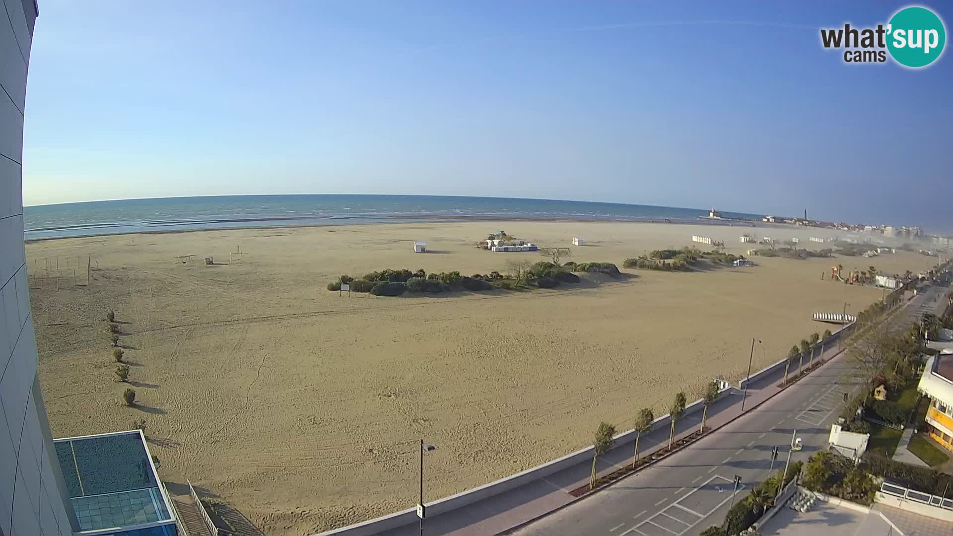 Hotel Panoramic en vivo Caorle playa Levante webcam – Italia