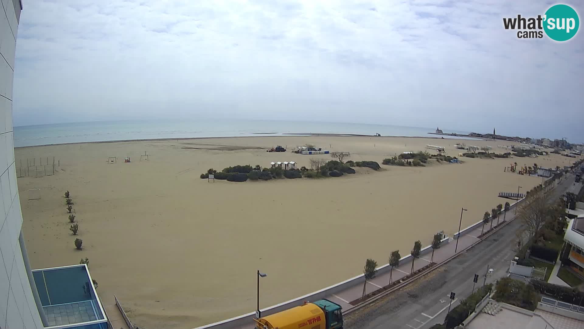 Hotel Panoramic u živo Caorle plaža Levante web kamera – Italija