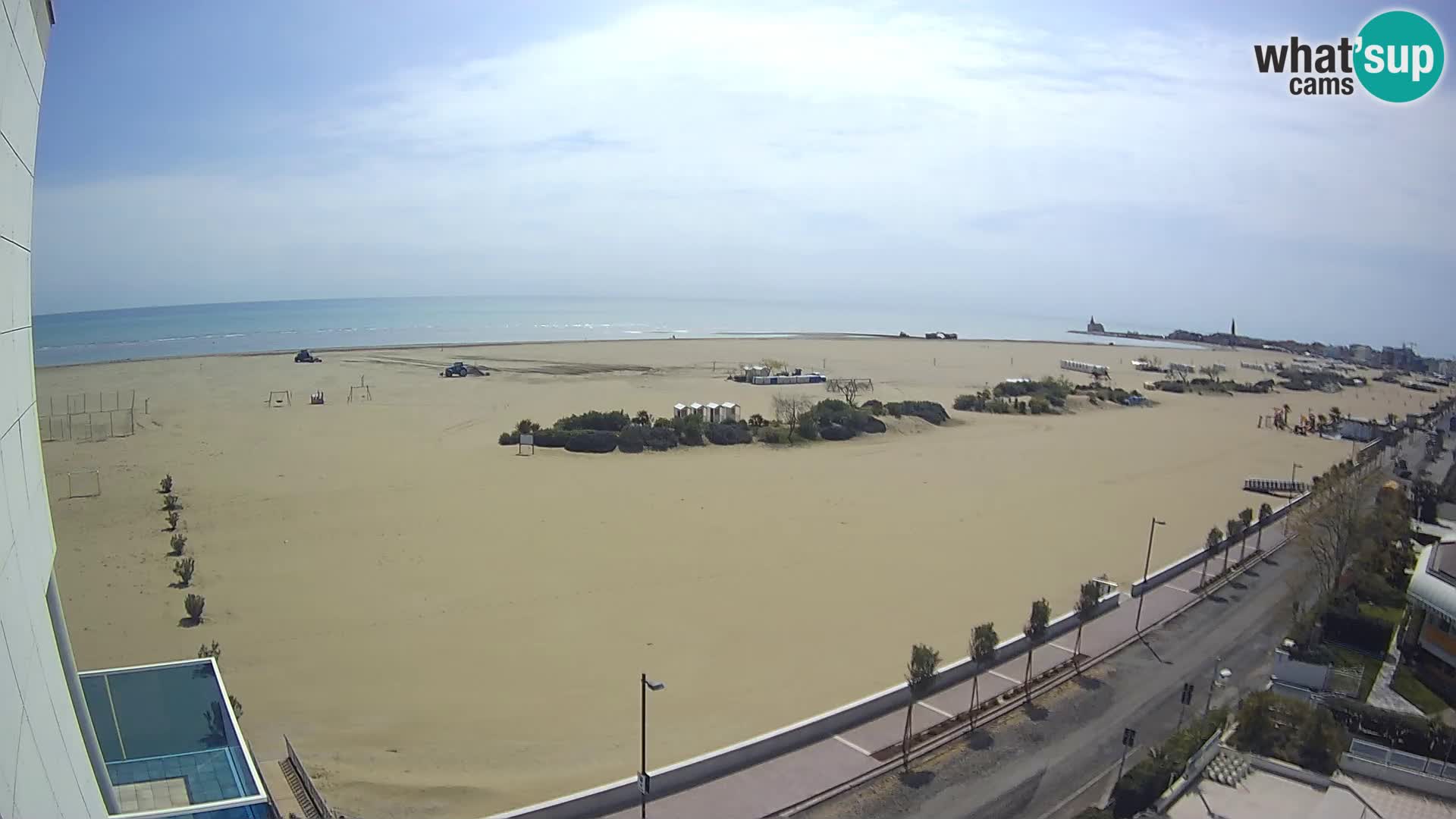 Hotel Panoramic en vivo Caorle playa Levante webcam – Italia