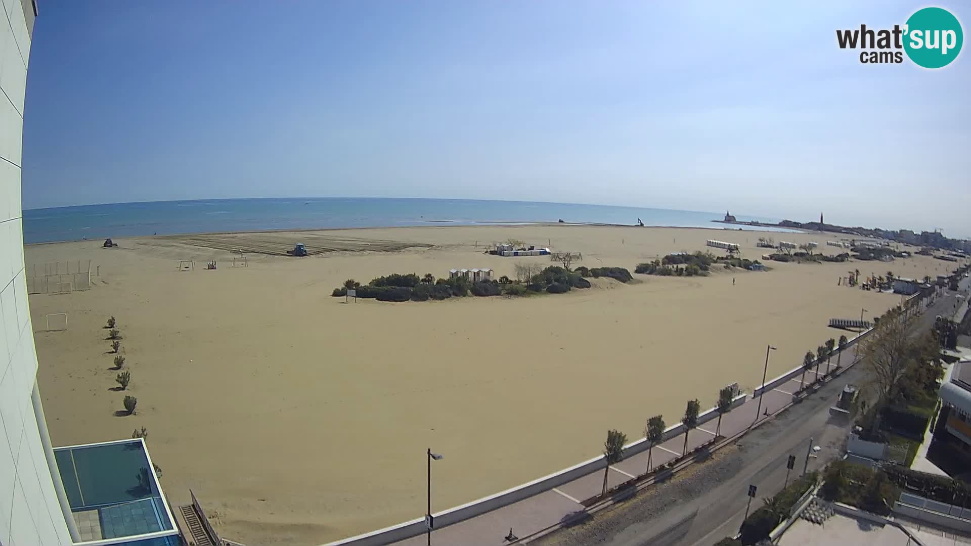 Hotel Panoramic en vivo Caorle playa Levante webcam – Italia