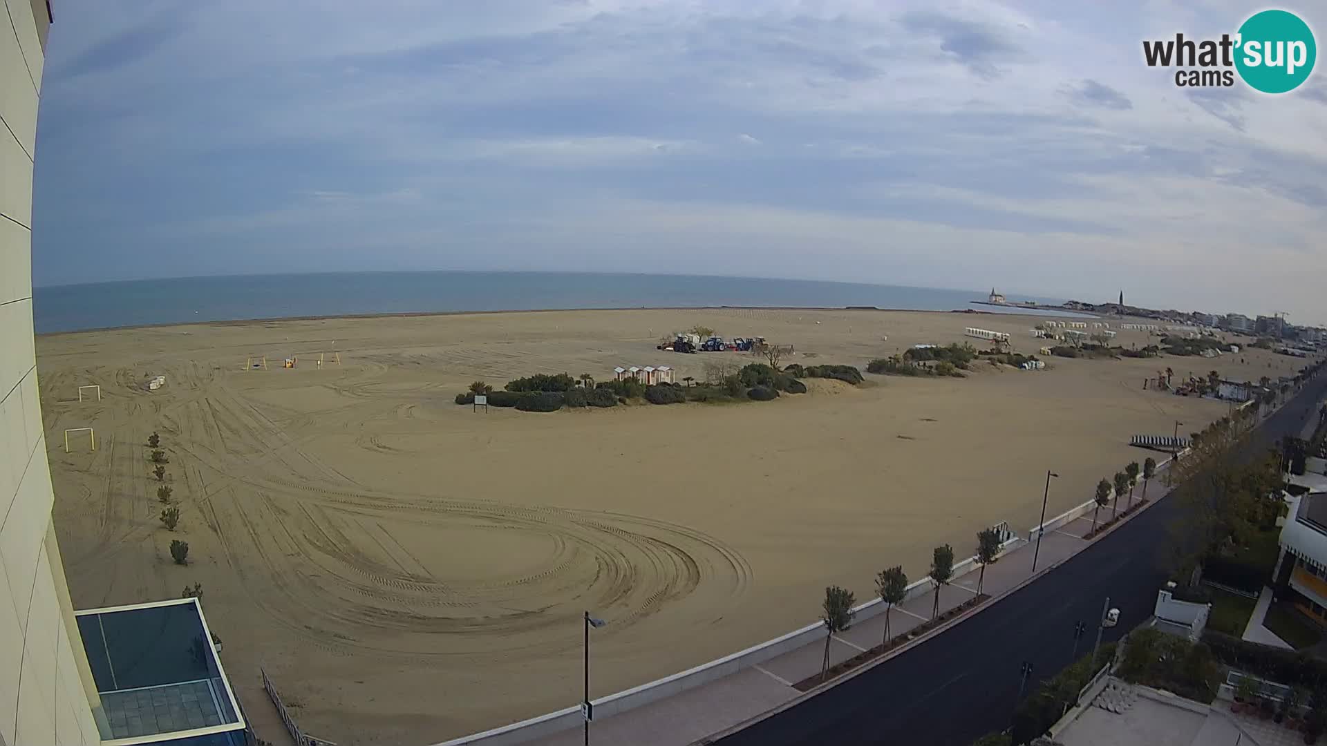 Hotel Panoramic Live view Caorle beach Levante webcam – Italy