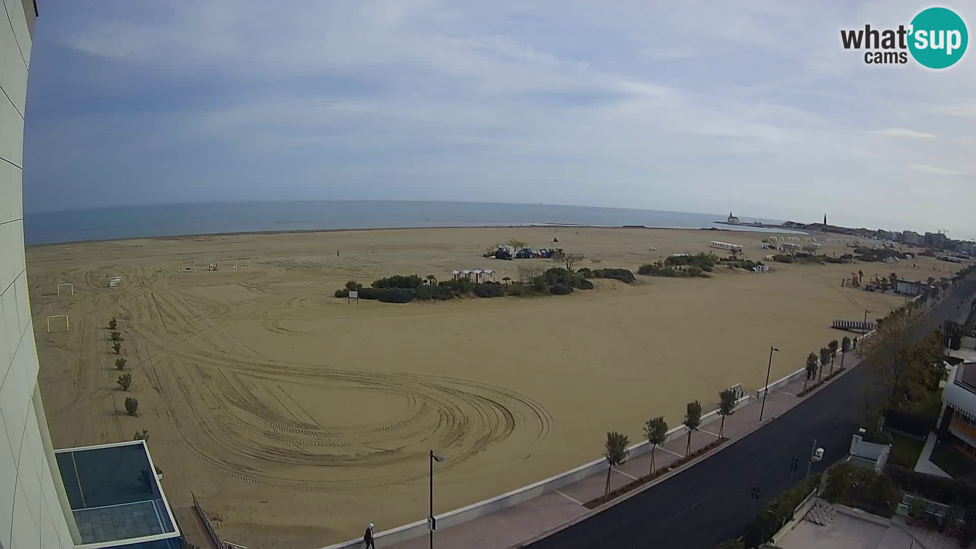 Hotel Panoramic u živo Caorle plaža Levante web kamera – Italija