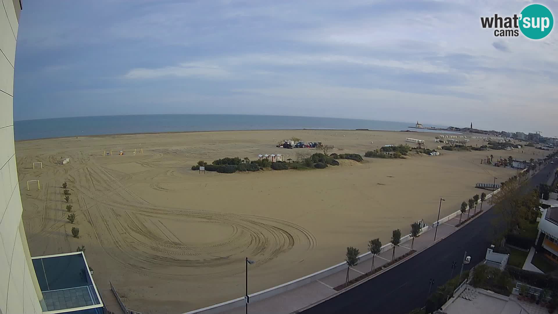 Hotel Panoramic dal vivo Caorle spiaggia Levante webcam