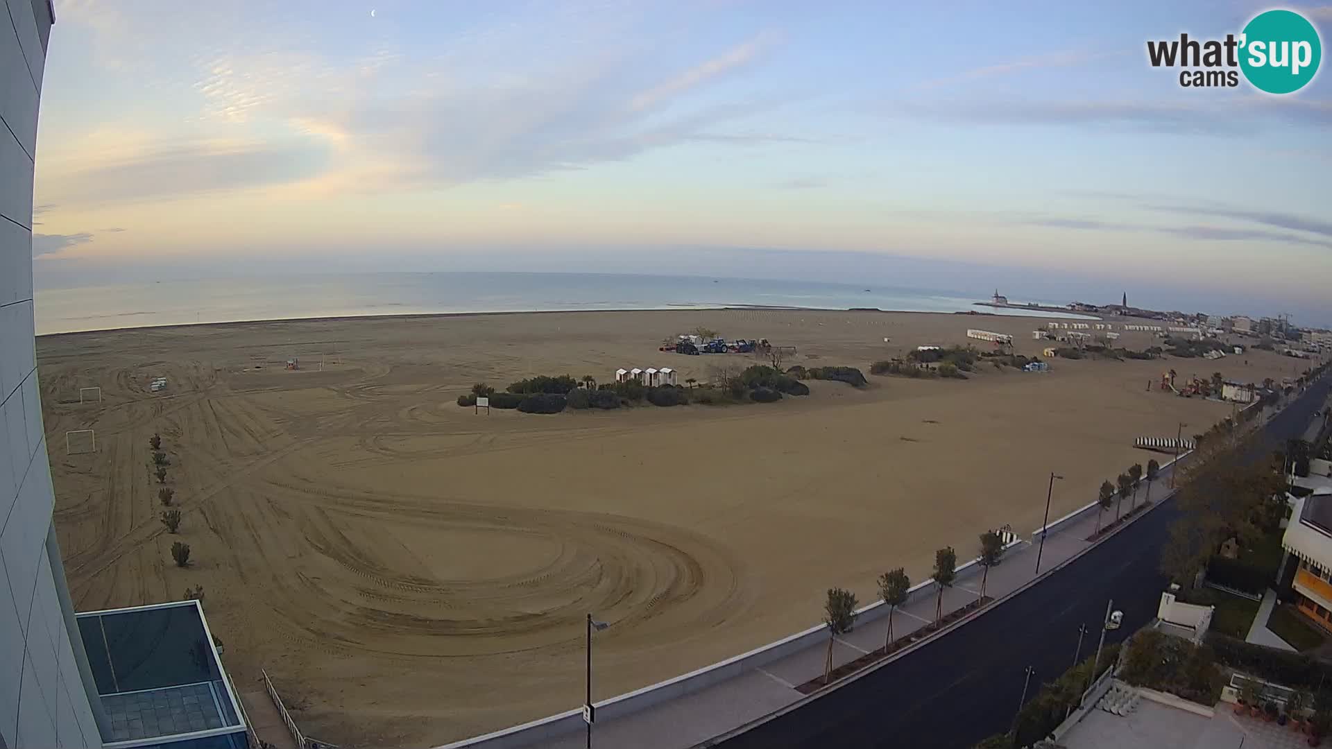 Hotel Panoramic u živo Caorle plaža Levante web kamera – Italija