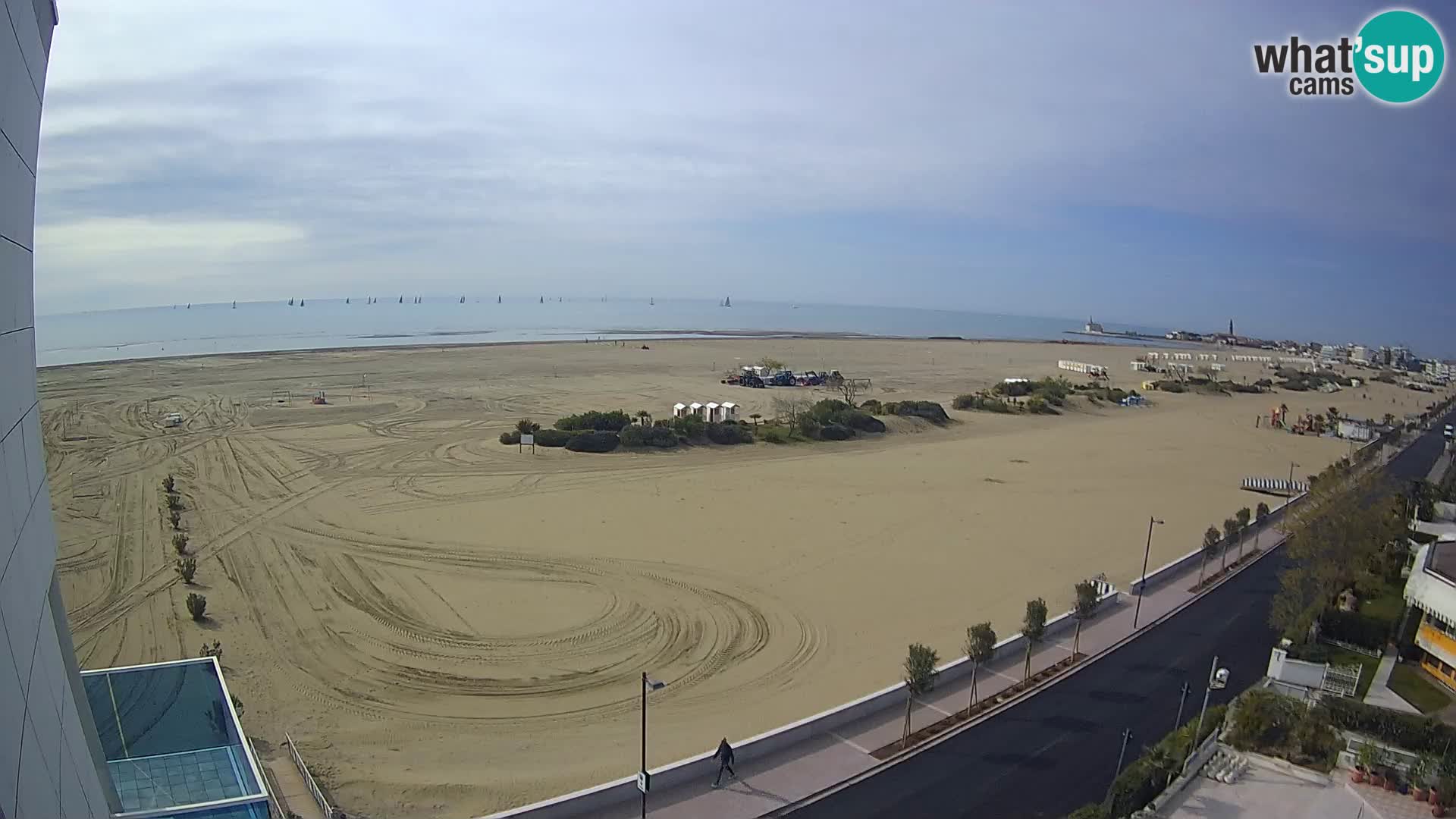 Hotel Panoramic Live cam Caorle plage Levante webcam – Italie