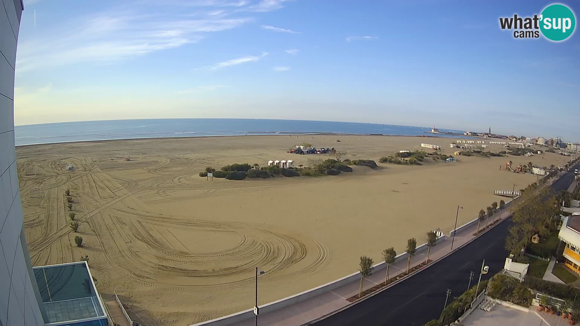 Hotel Panoramic u živo Caorle plaža Levante web kamera – Italija