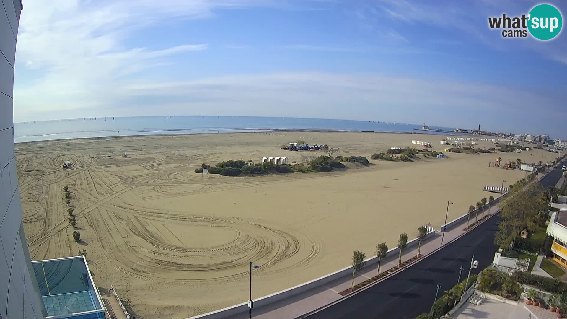 Hotel Panoramic en vivo Caorle playa Levante webcam – Italia