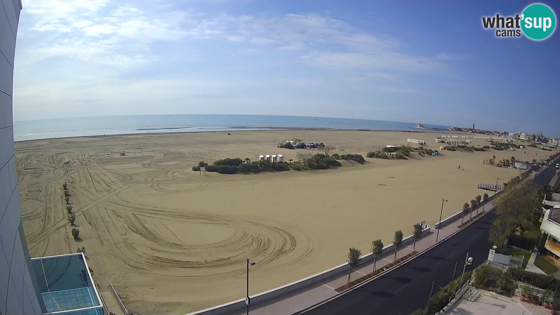 Hotel Panoramic en vivo Caorle playa Levante webcam – Italia