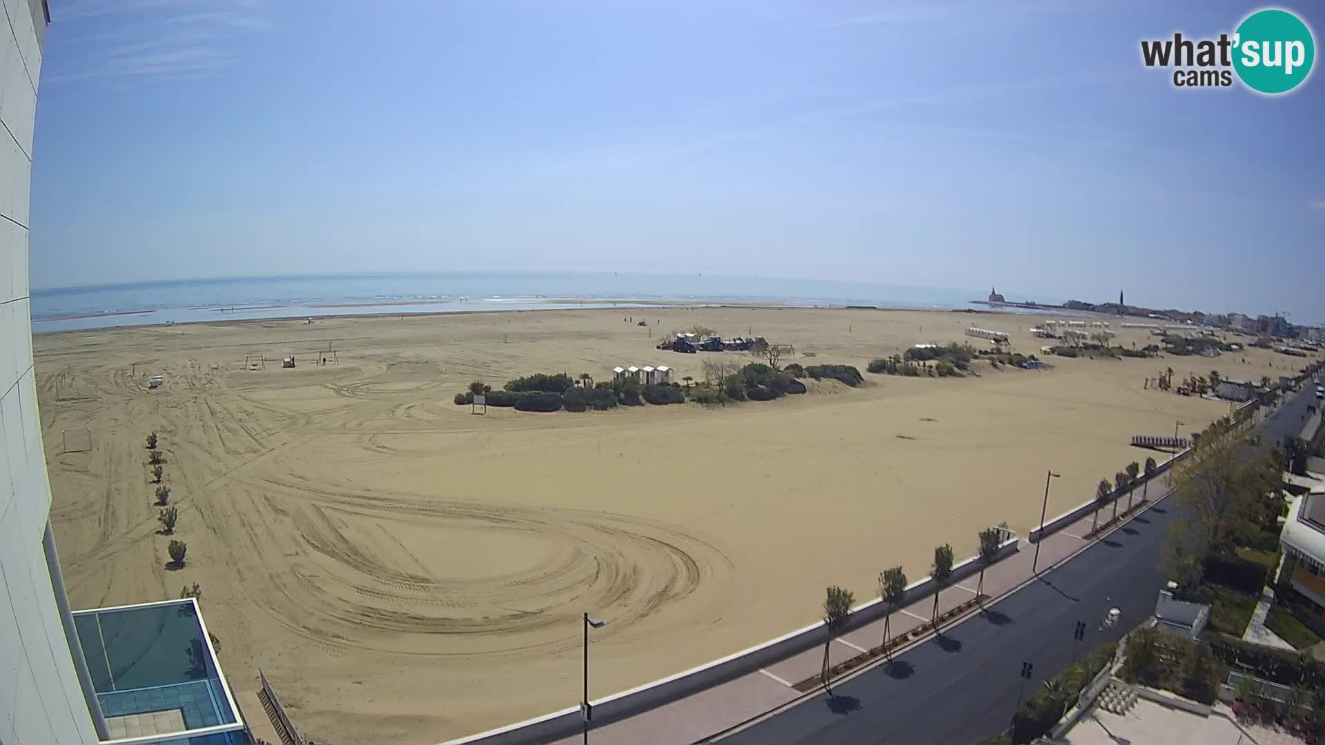 Hotel Panoramic en vivo Caorle playa Levante webcam – Italia