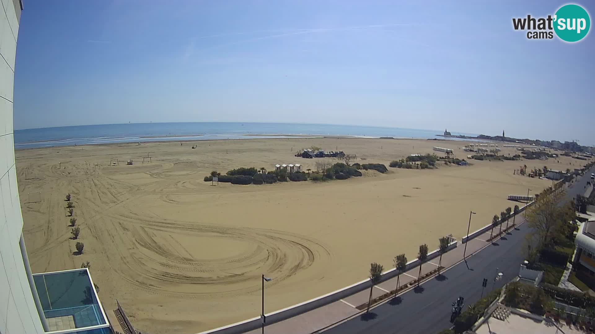 Hotel Panoramic en vivo Caorle playa Levante webcam – Italia