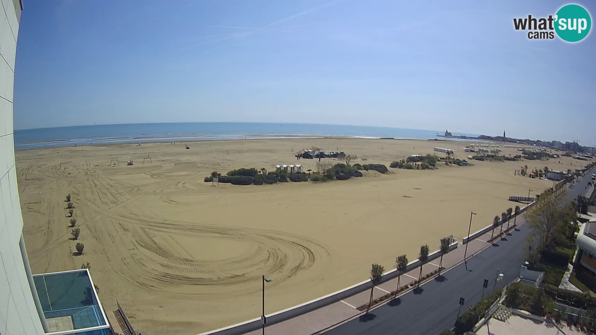 Hotel Panoramic en vivo Caorle playa Levante webcam – Italia