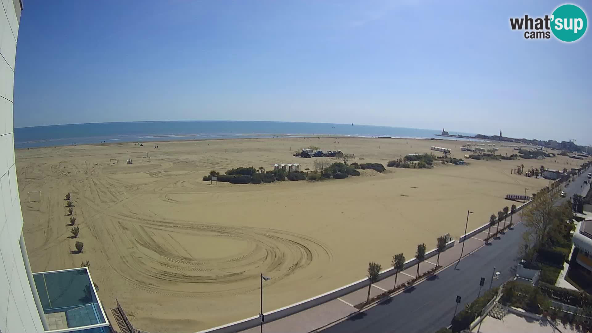 Hotel Panoramic en vivo Caorle playa Levante webcam – Italia
