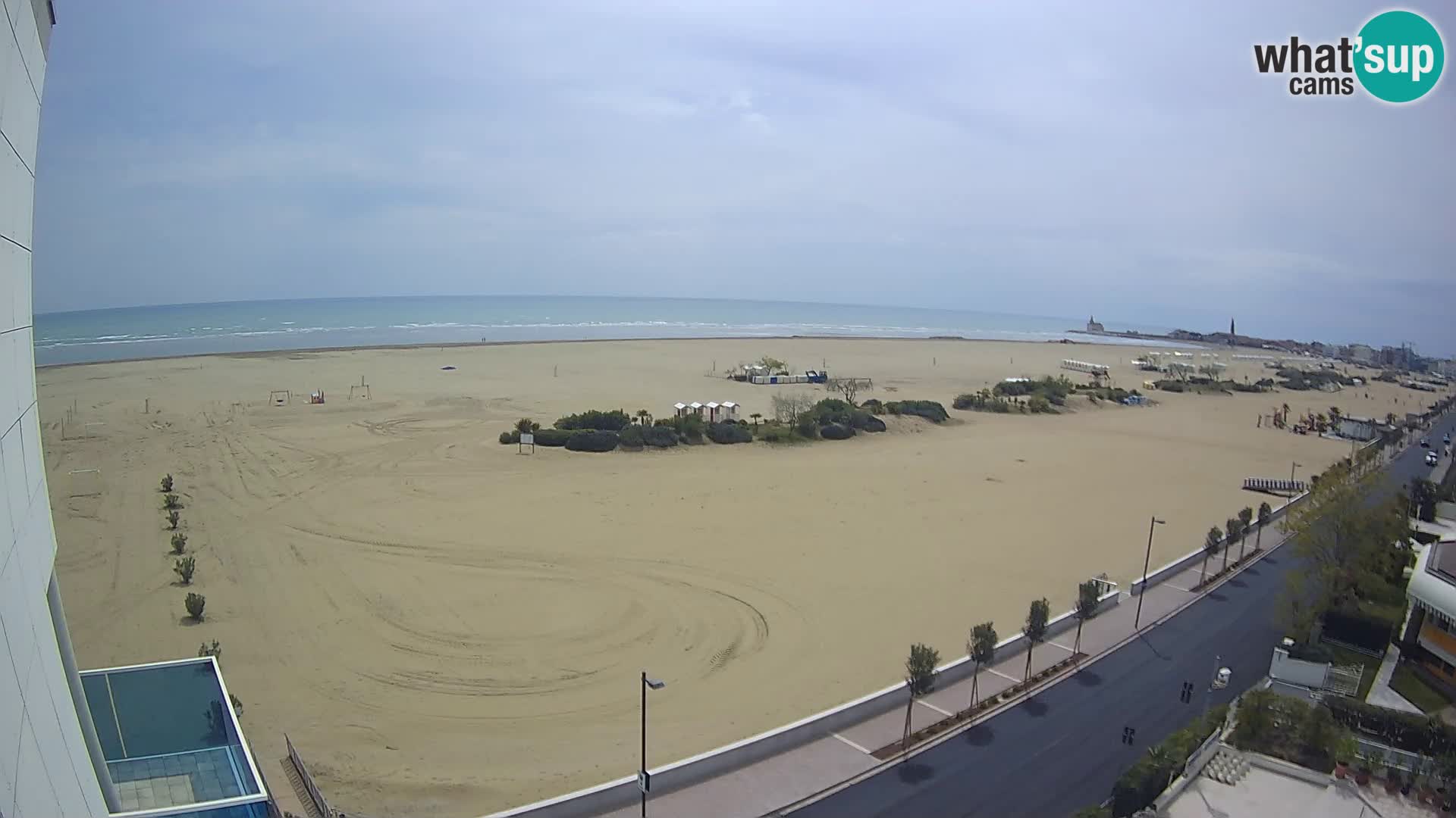 Hotel Panoramic en vivo Caorle playa Levante webcam – Italia