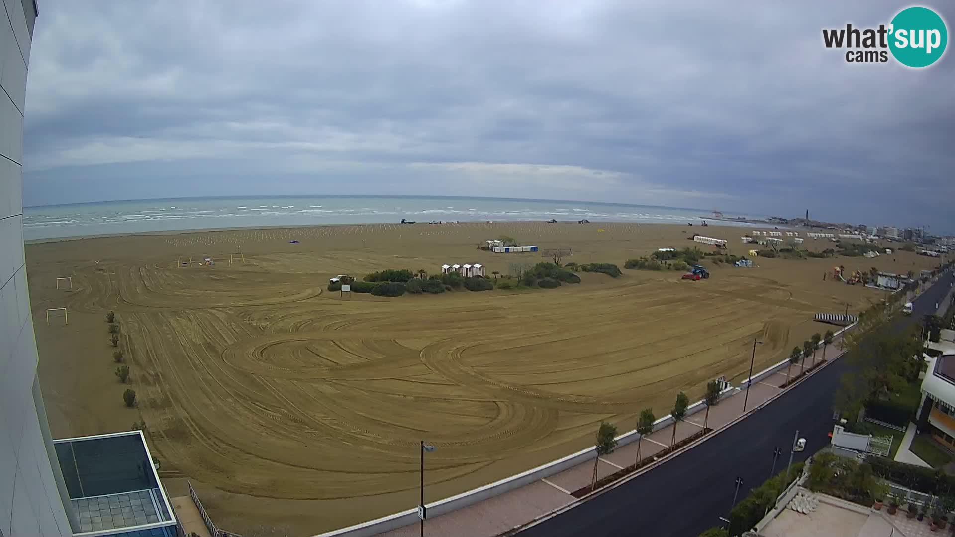Hotel Panoramic u živo Caorle plaža Levante web kamera – Italija