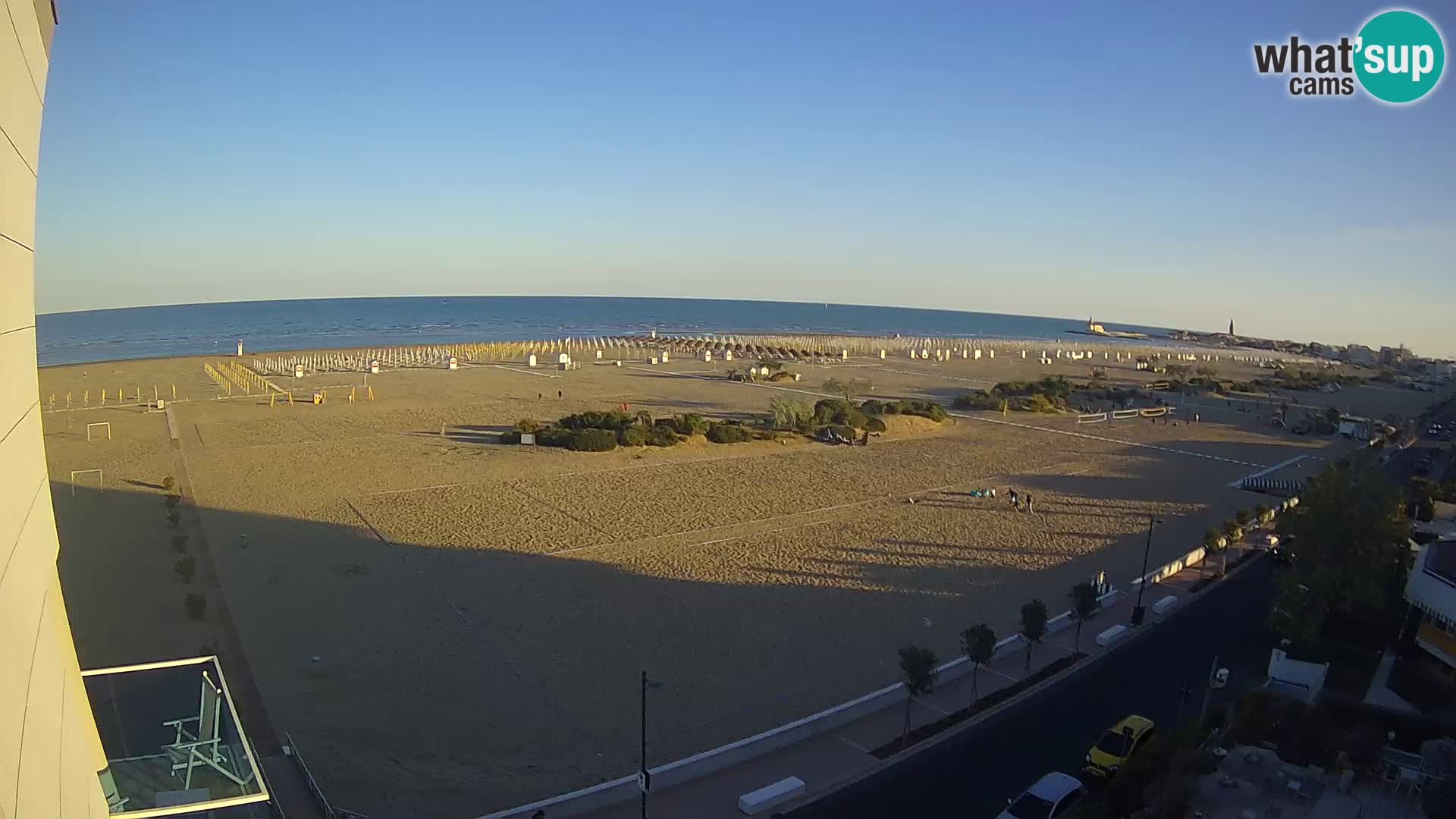 Hotel Panoramic u živo Caorle plaža Levante web kamera – Italija