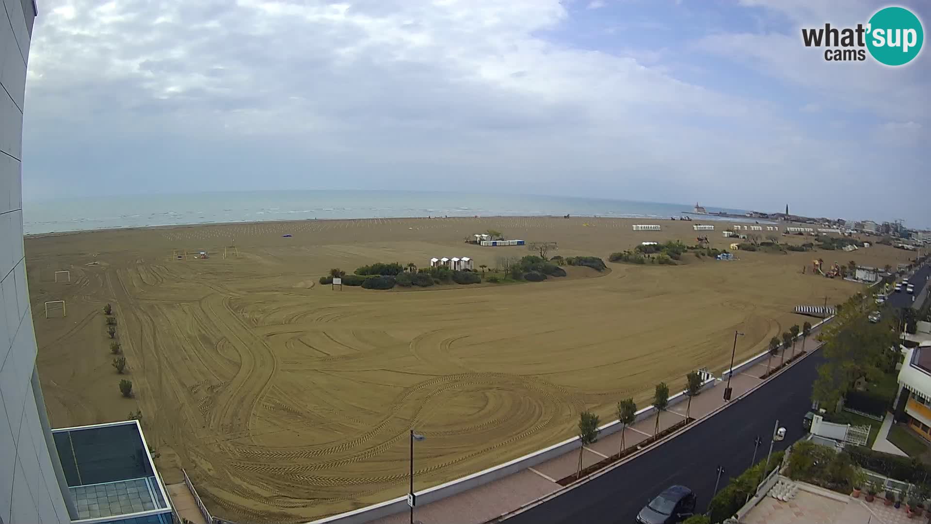 Hotel Panoramic u živo Caorle plaža Levante web kamera – Italija