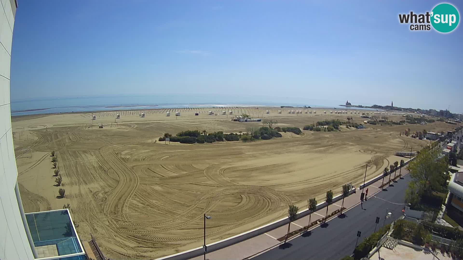 Hotel Panoramic en vivo Caorle playa Levante webcam – Italia