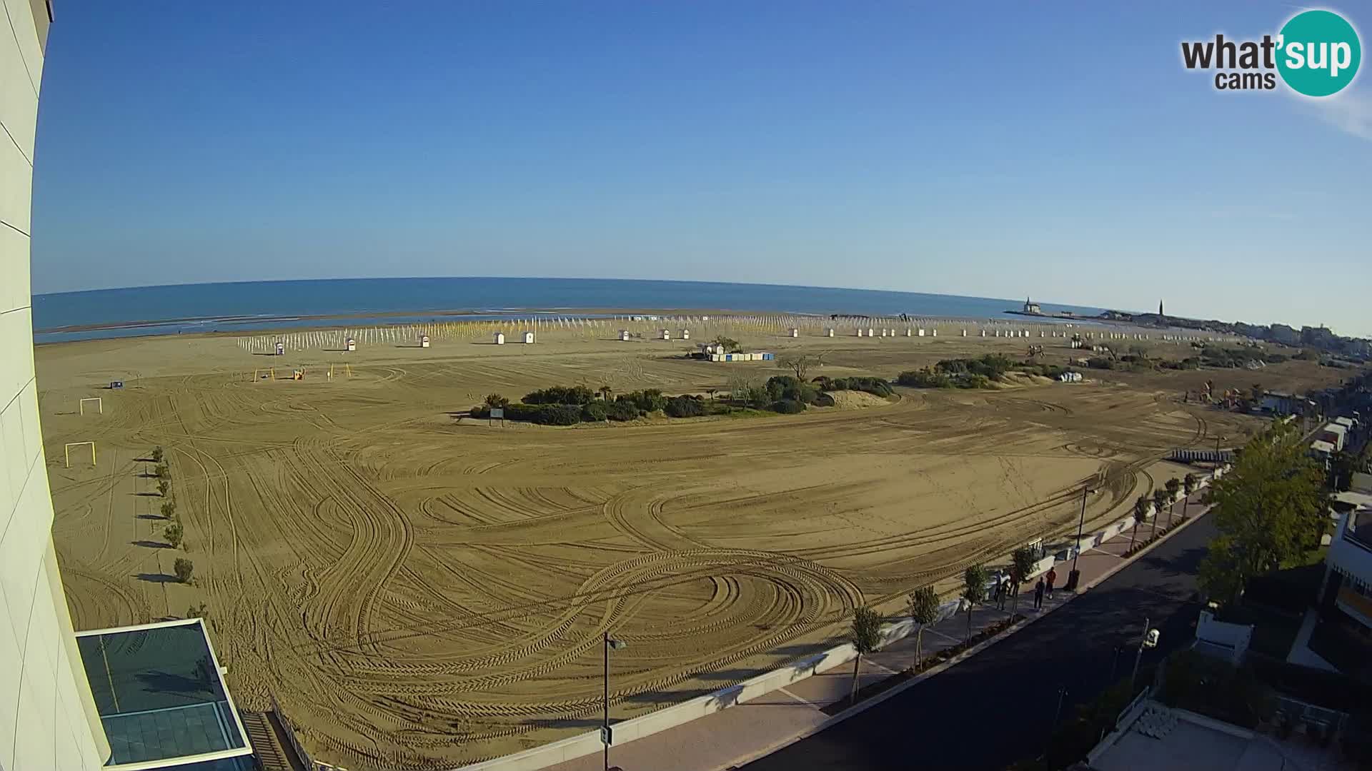 Hotel Panoramic u živo Caorle plaža Levante web kamera – Italija