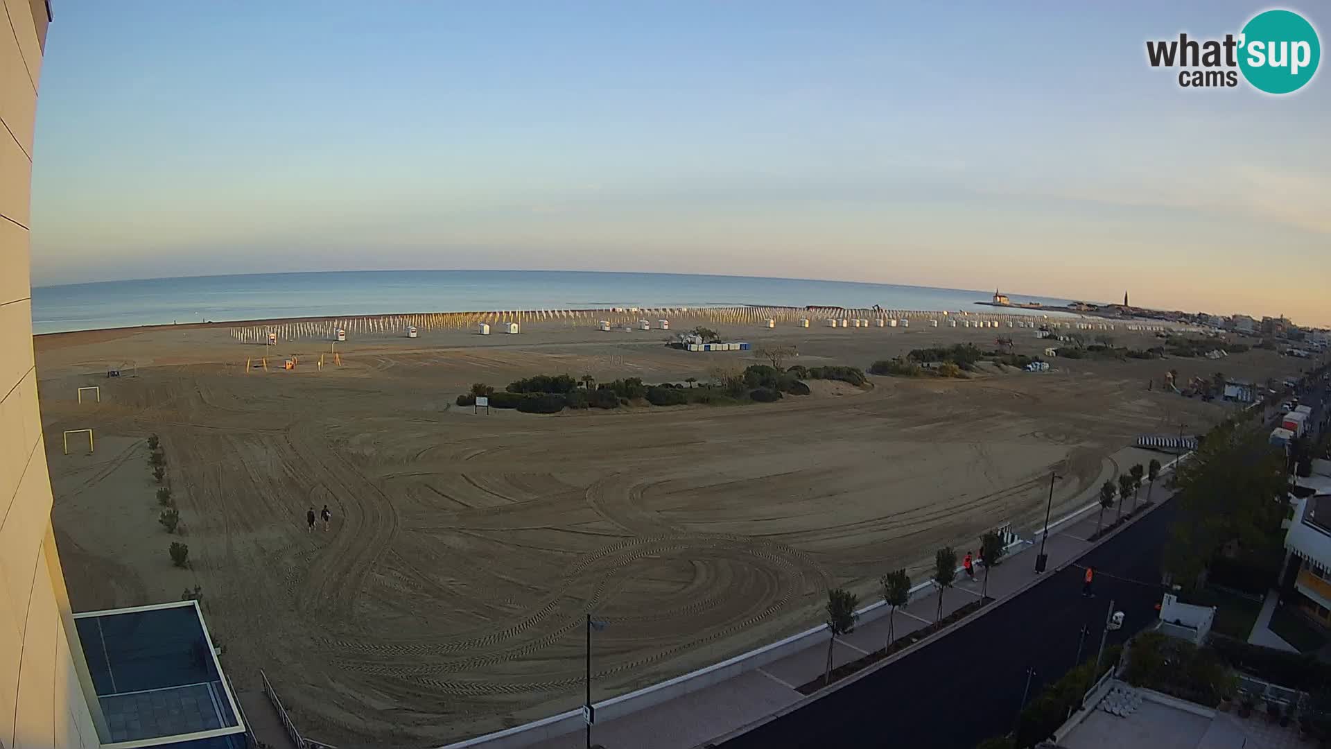 Hotel Panoramic u živo Caorle plaža Levante web kamera – Italija