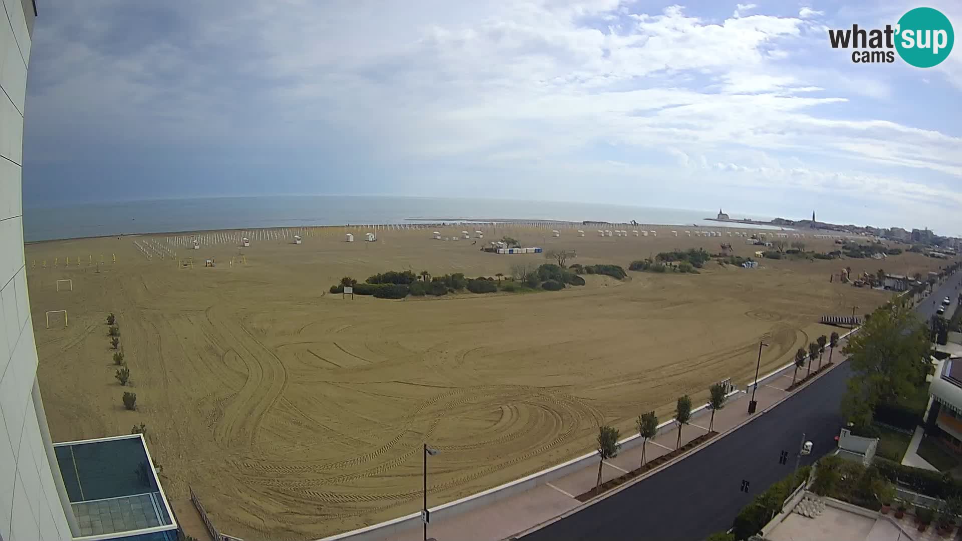 Hotel Panoramic u živo Caorle plaža Levante web kamera – Italija