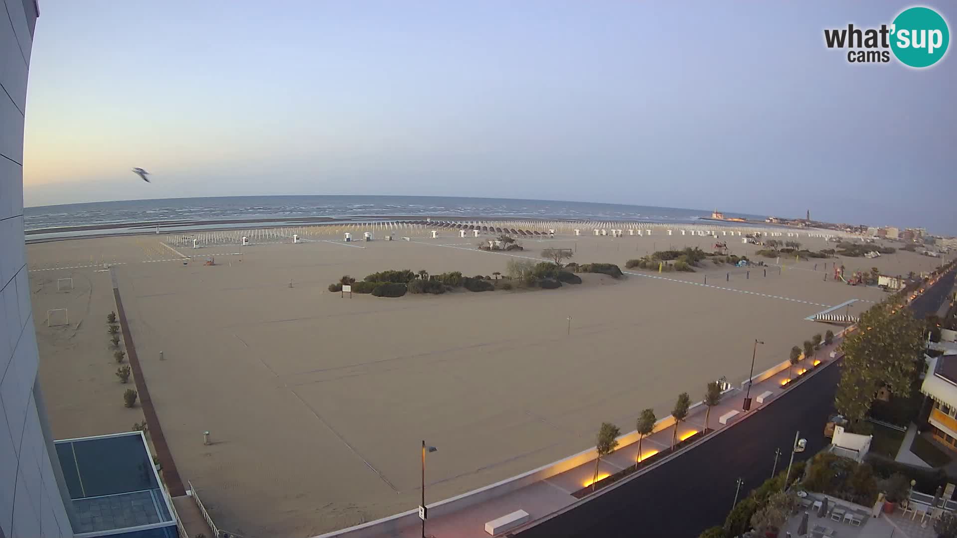 Hotel Panoramic en vivo Caorle playa Levante webcam – Italia