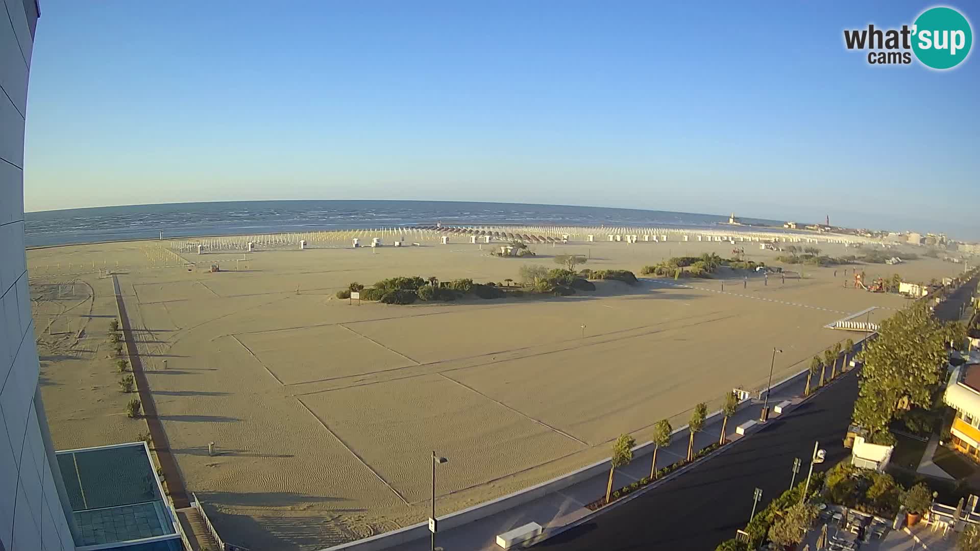 Hotel Panoramic u živo Caorle plaža Levante web kamera – Italija