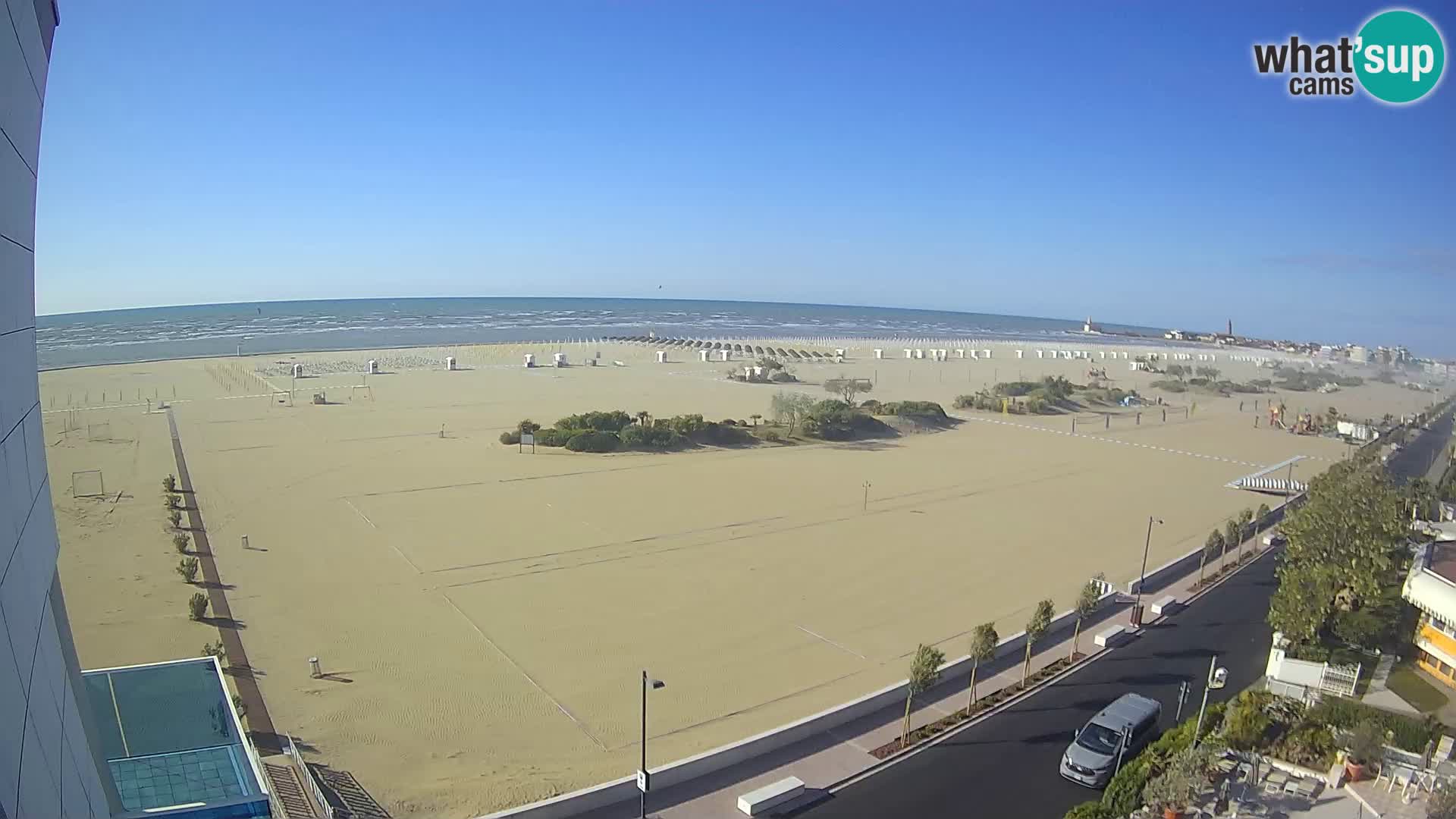 Hotel Panoramic u živo Caorle plaža Levante web kamera – Italija