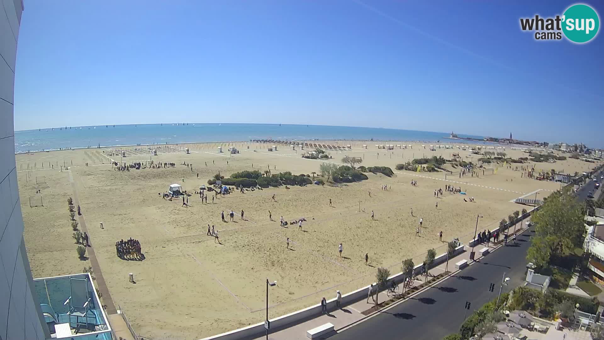 Hotel Panoramic Live cam Caorle plage Levante webcam – Italie