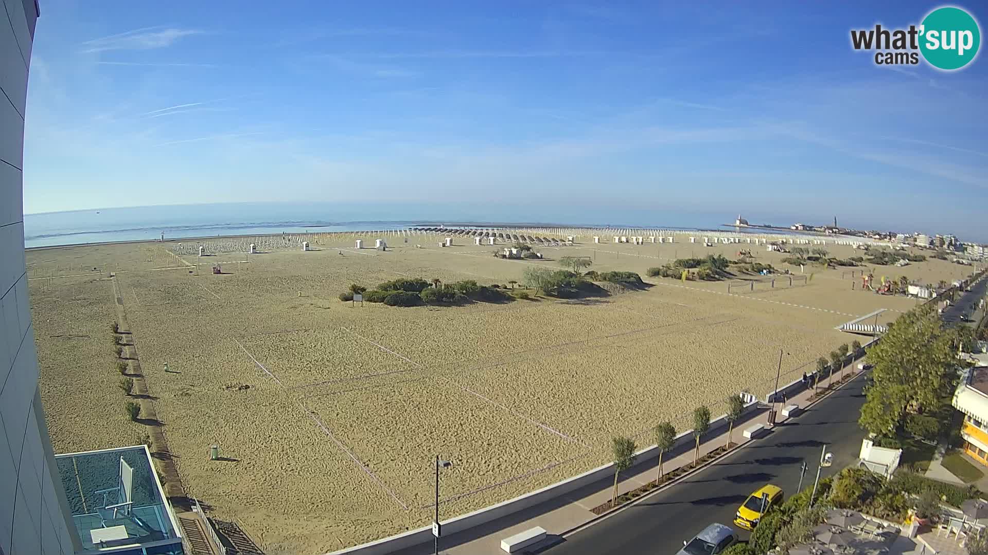Hotel Panoramic en vivo Caorle playa Levante webcam – Italia