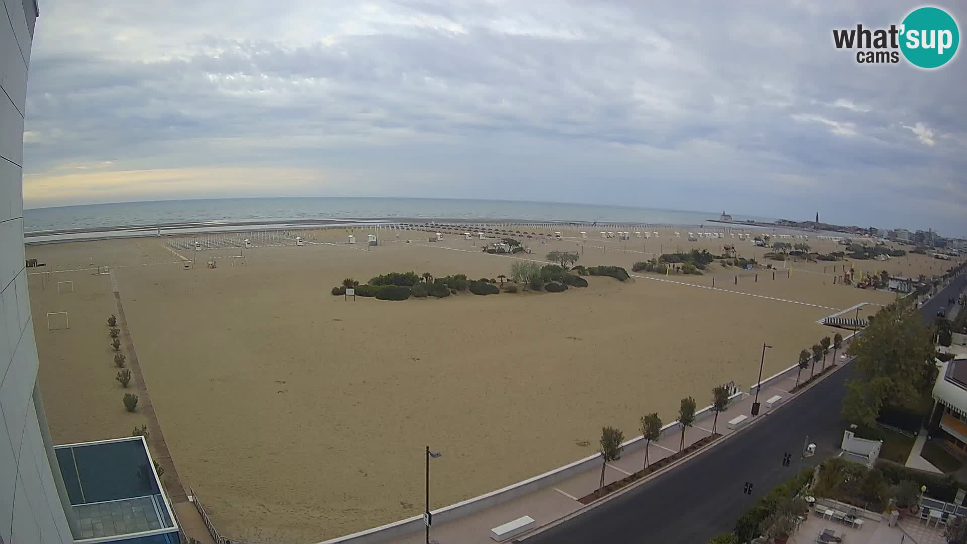 Hotel Panoramic u živo Caorle plaža Levante web kamera – Italija
