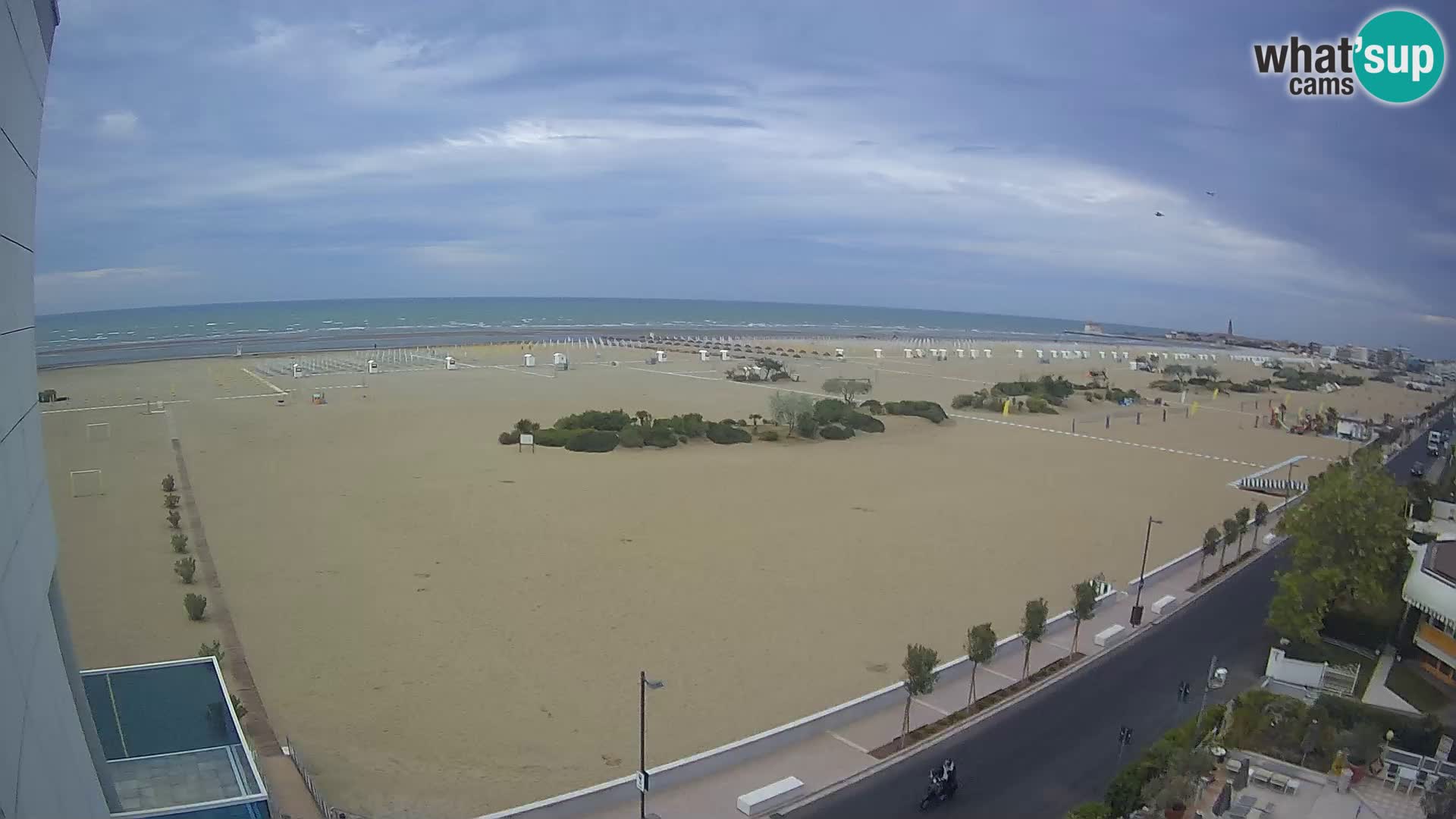 Hotel Panoramic u živo Caorle plaža Levante web kamera – Italija